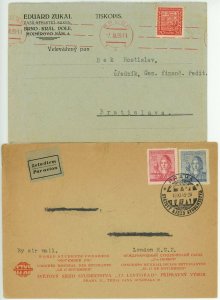 Czechoslovakia Special Cancel Postmark Card Cover Collection