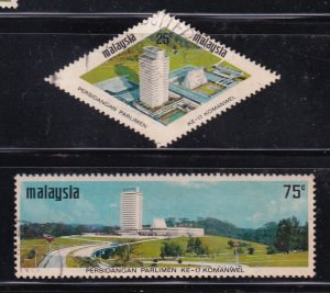Malaysia 1971 Sc 84-5 Commonwealth Parliament Used