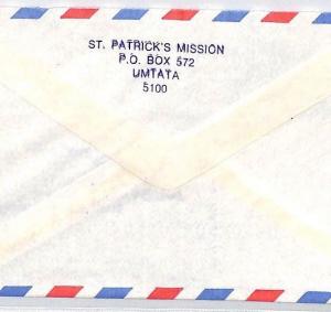 TRANSKEI Umtata *ST.PATRICK'S MISSION*CACHET Cover MISSIONARY VEHICLES 1980 CA80