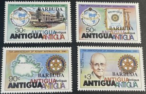 BARBUDA # 456-359-MINT NEVER/HINGED---COMPLETE SET---1980