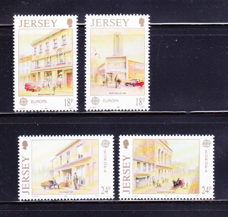 Jersey 532-535 Set MNH Europa