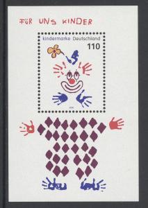 Germany 2000 #2098 For the Children Souvenir Sheet MNH 