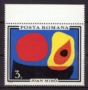 Romania 2216 MNH Painting Abstract Joan Miro Art ZAYIX 0624S0338