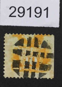 US STAMPS  #116 FANCY CANCEL USED  LOT #29191