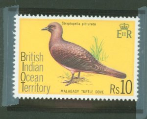 British Indian Ocean Territory #77  Single