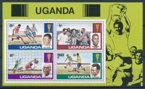 [112303] Uganda 1978 World Cup football soccer Argentina Souvenir Sheet MNH