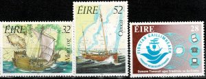 IRELAND 1992 MARITIME HERITAGE MNH