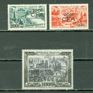 REUNION SCARCE AIR #C39-41...SET...MINT LIGHT H...$250.00