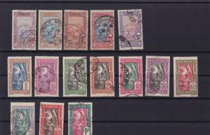 tunisia 1906 - 26 parcel post mounted mint and used  stamps ref r15105