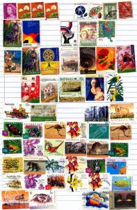 AUSTRALIAN STAMP MIX 10