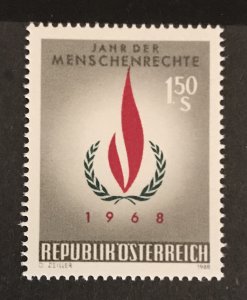 Austria 1968 #819, MNH, CV $.55
