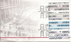 2004 Canada FDC Sc 2031a Urban Transit / Light Rail