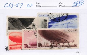 RUSSIA  C53-57  USED