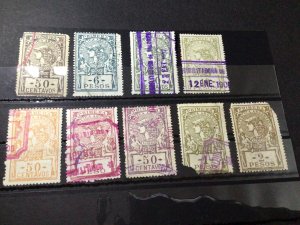 Argentina original vintage Primera revenue stamps Ref 59673