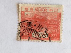 Japan – 1926-37 – Single Stamp – SC# 195 - Used