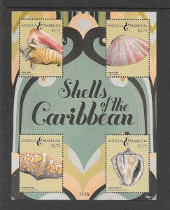 SHELLS - ANTIGUA & BARBUDA #3148  MNH