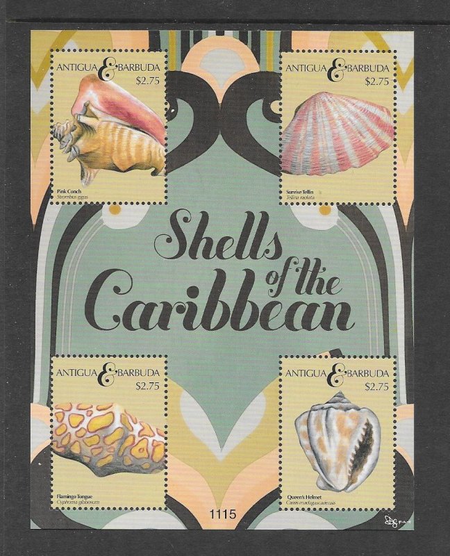 SHELLS - ANTIGUA & BARBUDA #3148  MNH