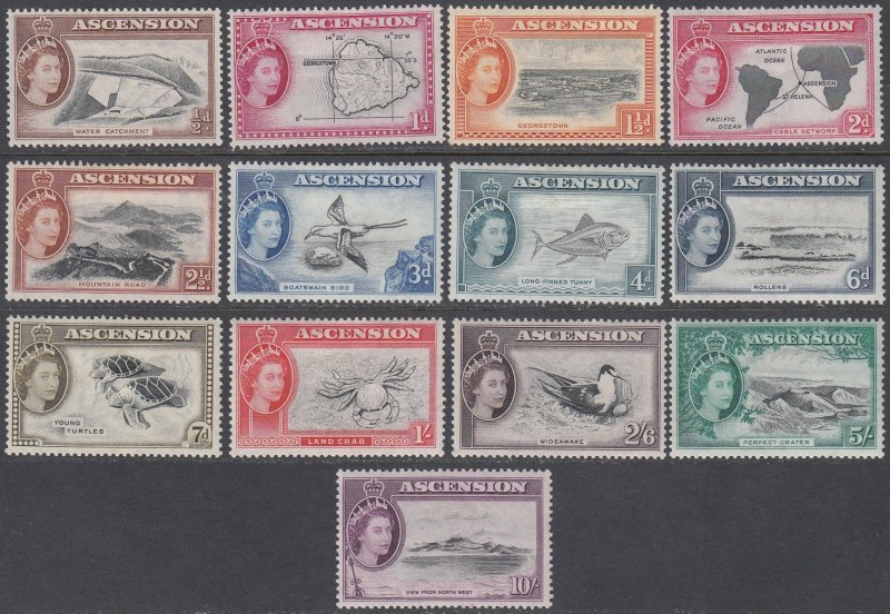 Ascension 62-74 MH / MNH (see Details) CV $143.20