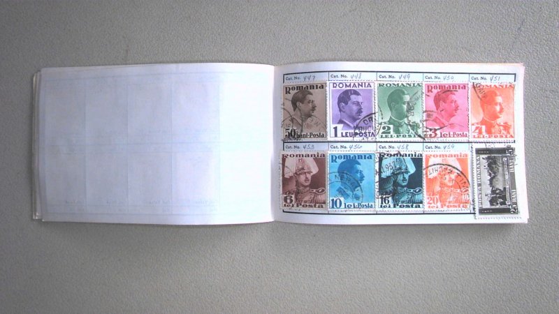 ROMANIA COLLECTION IN APPROVAL BOOK, MINT/USED