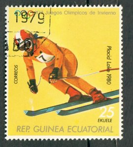 Equatorial Guinea Lake Placid Olympics used single