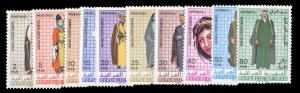 Iraq #443-449, C19-21 Cat$17.95, 1967 Iraqi Costumes, complete set, never hinged