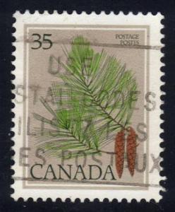 Canada #721 White Pine, used (0.20)