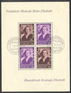 BELGIUM #B199 Used - 1937 Elisabeth S/S