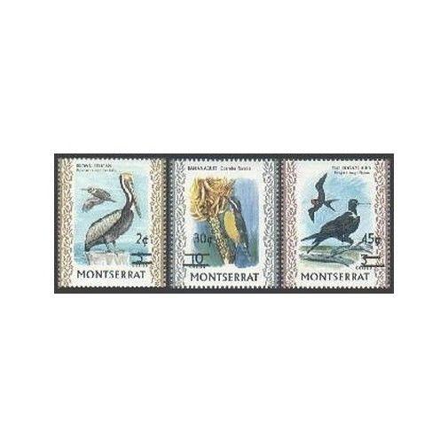 Montserrat 337-339,MNH.Michel 337-339 Pelican,Banana-quit,Frigate.