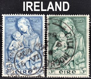 Ireland Scott 151-52  complete set  F to VF used.