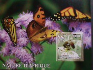 BENIN-2006 BEAUTIFUL LOVELY BUTTERFLIES-MNH S/S VF  WE SHIP TO WORLD WIDE