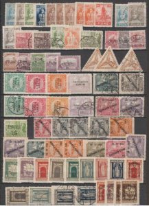 Fiume 1919-1924, Collector lot, Mint Hinged*, Used, Nice Accumulation, 90+stamps