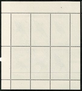 NEW ZEALAND 1965 QE II MINI SHEETS MINT (NH) SGMS832c Wmk.98 P.14x14.5 SUPERB