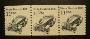 Scott 2131, 11 cent Stutz Bearcat, PNC3, #2, MNH beauty