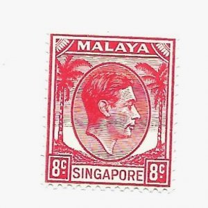 Singapore 1948 - M - Scott #7 *