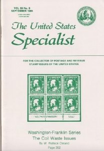 10 Different Volumes of The United States Specialist from 1985