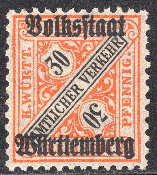 WURTTEMBERG SCOTT O158