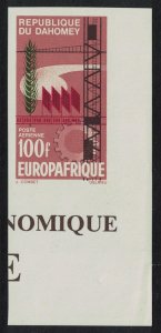 Dahomey Europafrique Imperf Corner 1966 MNH SG#253 MI#281