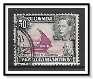 Kenya Uganda Tanganyika (KUT) #79 KG VI & Dhow Used