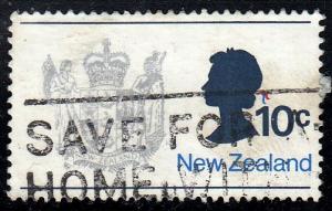 New Zealand #449 Coat of Arms, 1970. SF