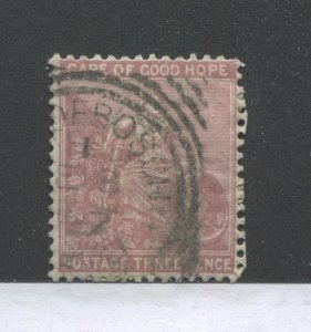 Cape of Good Hope 1881 3d used