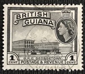 British Guiana #253 Used CDS Single Post Office Georgetown