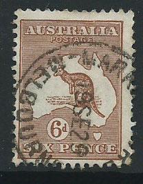 Australia SG 73  Used light crease seen on reverse under ...