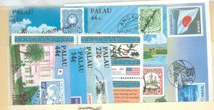 Palau #4a/164-8/C9a  Single (Complete Set)