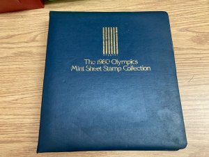 KAPPYSTAMPS 1980 OLYMPICS MINT SHEET COLLECTION 21 DIFFERENT IN ALBUM  A639