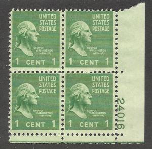 #804  1c George Washington