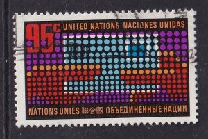 United Nations  New York  #226 cancelled 1972  letter changing hands