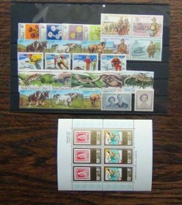 New Zealand 1953 1984 Royal Visit Health Military Ski Scenery Reptiles MNH