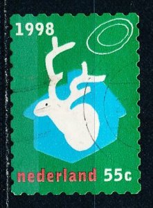 Netherlands #1018o Single Used