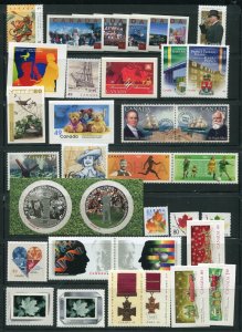 Canada Stamps From the 2004 Year Book Scott #2015-44, 2049-71 and more!  MNH