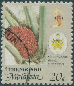 Malaysia Trengganu 1986 SG140 20c Oil Palm FU